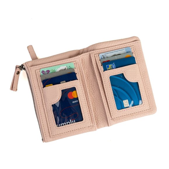 Wallets for Women, RFID Small Ladies Wallet,  Coin pouch Multi Card - Picture 3 of 3